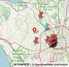 Mappa Via Rubiana, 00123 Roma RM, Italia (9.33368)