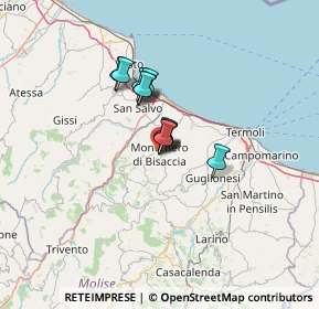 Mappa Via Massangioli, 86036 Montenero di Bisaccia CB, Italia (8.01182)