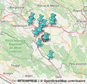 Mappa Via Torlonia Anna Maria, 67056 Trasacco AQ, Italia (10.44643)