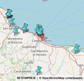 Mappa Via Rosario, 86042 Campomarino CB, Italia (18.565)
