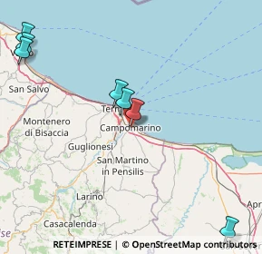 Mappa Via Rosario, 86042 Campomarino CB, Italia (33.14364)