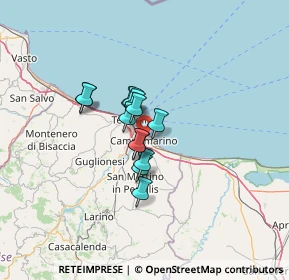 Mappa Via Rosario, 86042 Campomarino CB, Italia (8.20154)