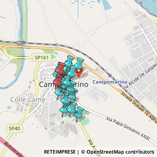 Mappa Via Rosario, 86042 Campomarino CB, Italia (0.3475)