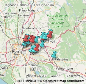 Mappa Via Grazia Deledda, 00011 Tivoli RM, Italia (10.4745)