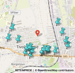 Mappa Via Grazia Deledda, 00011 Tivoli RM, Italia (0.613)