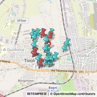 Mappa Via Grazia Deledda, 00011 Tivoli RM, Italia (0.35385)