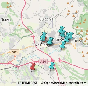Mappa Via Grazia Deledda, 00011 Tivoli RM, Italia (3.1)