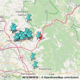 Mappa Strada Rosa di Colle, 00024 Castel Madama RM, Italia (9.082)