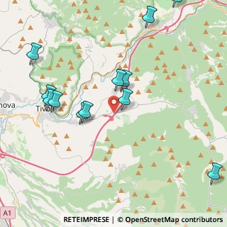 Mappa Strada Rosa di Colle, 00024 Castel Madama RM, Italia (4.99167)