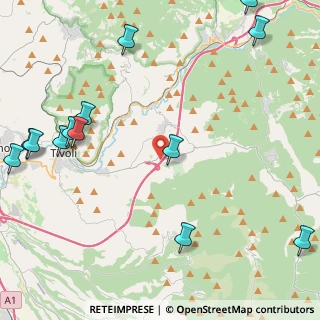 Mappa Strada Rosa di Colle, 00024 Castel Madama RM, Italia (6.49923)