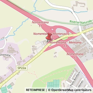 Mappa Via Nomentana, 1141, 00137 Roma, Roma (Lazio)