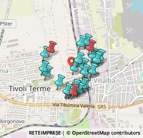 Mappa Via Orazio, 00011 Tivoli RM, Italia (0.33571)