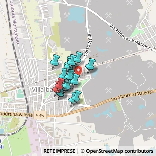 Mappa Via Forlì, 00012 Guidonia Montecelio RM, Italia (0.27762)