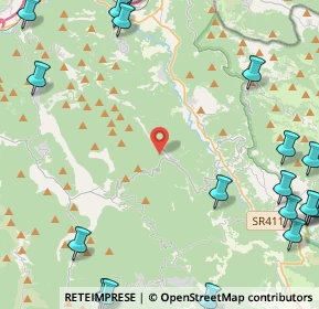 Mappa Localita' Le Prata, 00020 Rocca Canterano RM, Italia (7.593)