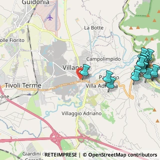 Mappa Via Massimo d' Azeglio, 00012 Villanova RM, Italia (3.14889)