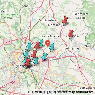 Mappa Via Re Enzo, 00131 Roma RM, Italia (8.68824)