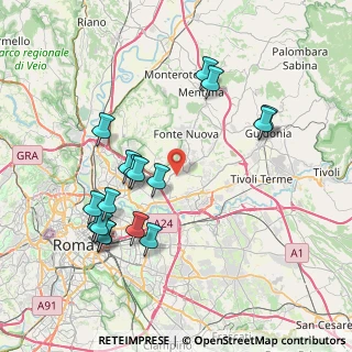 Mappa Via Re Enzo, 00131 Roma RM, Italia (8.54235)