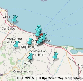 Mappa SS16, 86042 Campomarino CB, Italia (10.8075)