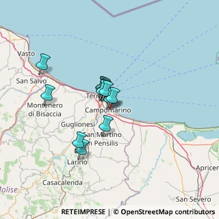 Mappa SS16, 86042 Campomarino CB, Italia (9.42538)