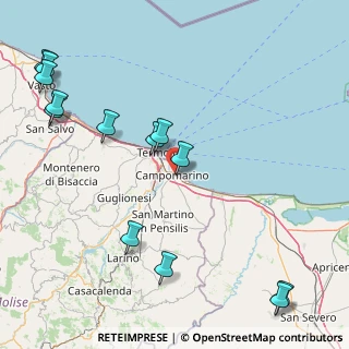 Mappa SS16, 86042 Campomarino CB, Italia (23.07615)