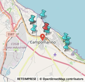 Mappa Via Luigi De Simone, 86042 Campomarino CB, Italia (1.60833)