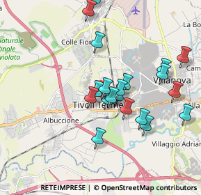 Mappa Via Evaristo Petrocchi, 00011 Tivoli RM, Italia (1.7955)