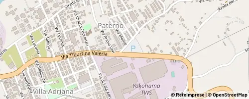 Mappa Tivoli