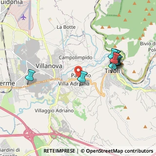 Mappa Via Orazio Coccanari, 00010 Tivoli RM, Italia (2.03545)