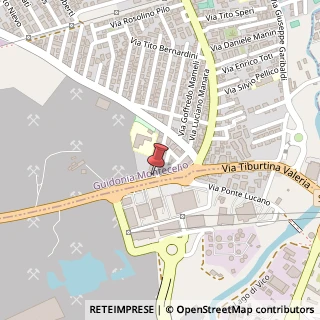 Mappa Via Nazionale Tiburtina, Km 25.400, 00012 Tivoli, Roma (Lazio)