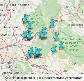 Mappa 00020 Ciciliano RM, Italia (12.48)