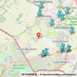 Mappa Via Onesto di Bonacorsa, 00131 Roma RM, Italia (3.085)