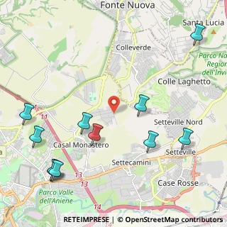 Mappa Via Onesto di Bonacorsa, 00131 Roma RM, Italia (2.89455)