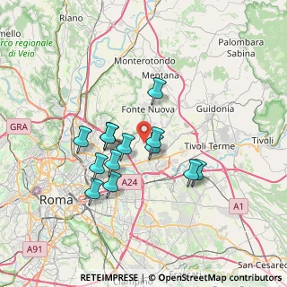 Mappa Via Onesto di Bonacorsa, 00131 Roma RM, Italia (6.20154)