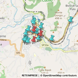 Mappa Via Aniene, 00019 Tivoli RM, Italia (0.68056)