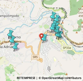 Mappa Via Nazionale Tiburtina, 00196 Tivoli RM, Italia (0.945)