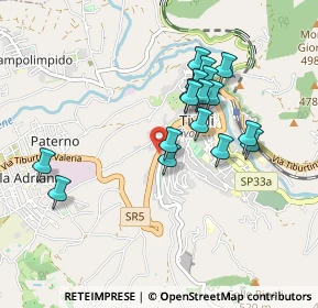 Mappa Via Nazionale Tiburtina, 00196 Tivoli RM, Italia (0.85882)