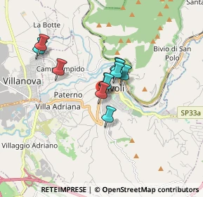 Mappa Via Nazionale Tiburtina, 00196 Tivoli RM, Italia (1.20909)
