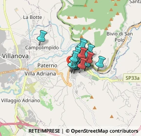 Mappa Via Nazionale Tiburtina, 00196 Tivoli RM, Italia (0.75611)