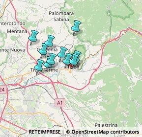 Mappa Via Nazionale Tiburtina, 00196 Tivoli RM, Italia (5.16)