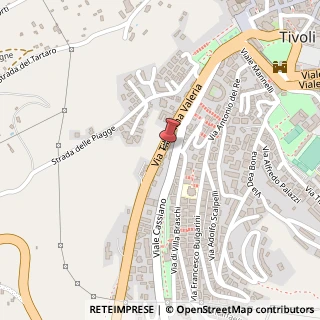 Mappa Via Nazionale Tiburtina, 23, 00019 Tivoli, Roma (Lazio)