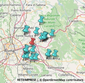 Mappa Via Nazionale Tiburtina, 00196 Tivoli RM, Italia (11.858)