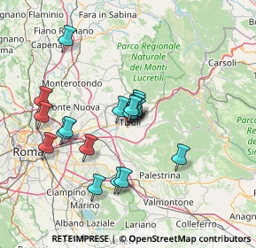 Mappa Via Nazionale Tiburtina, 00196 Tivoli RM, Italia (12.80222)
