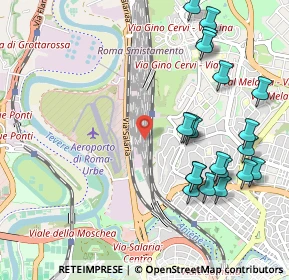 Mappa Via di Villa Spada, 00138 Roma RM, Italia (1.2495)
