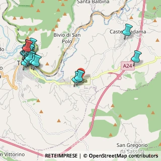 Mappa Via Empolitana km 3, 00024 Castel Madama RM, Italia (2.963)
