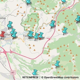 Mappa Via Empolitana km 3, 00024 Castel Madama RM, Italia (6.13)