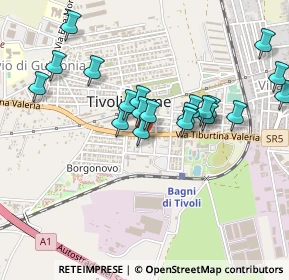 Mappa Via Paolo D'Egina, 00011 Tivoli RM, Italia (0.476)