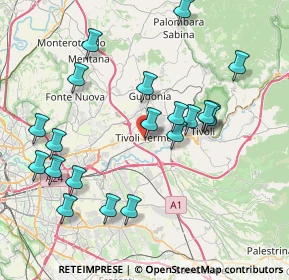 Mappa Via Paolo D'Egina, 00011 Tivoli RM, Italia (8.816)