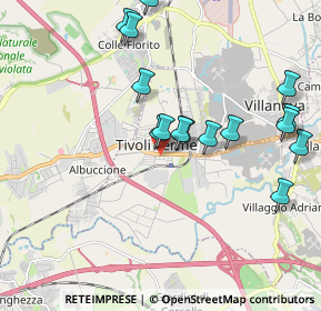 Mappa Via Paolo D'Egina, 00011 Tivoli RM, Italia (2.21313)