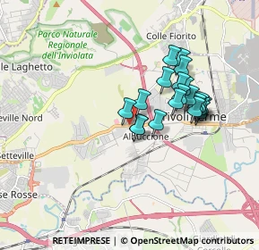 Mappa Via Nazionale Tiburtina, 00011 Fonte Nuova RM, Italia (1.5305)