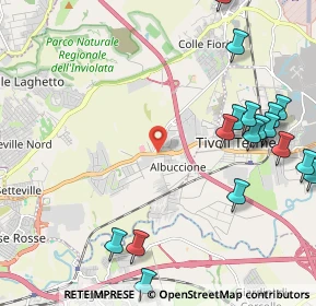 Mappa Via Nazionale Tiburtina, 00011 Fonte Nuova RM, Italia (3.172)